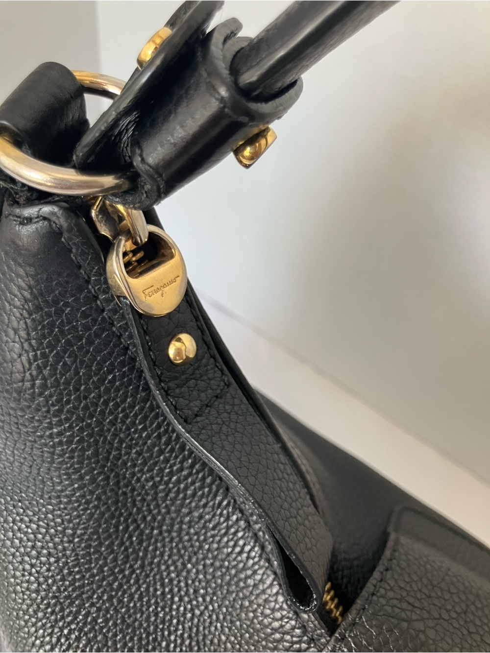 Salvatore Ferragamo Soft Leather Shoulder Bag - Picture 3 of 14